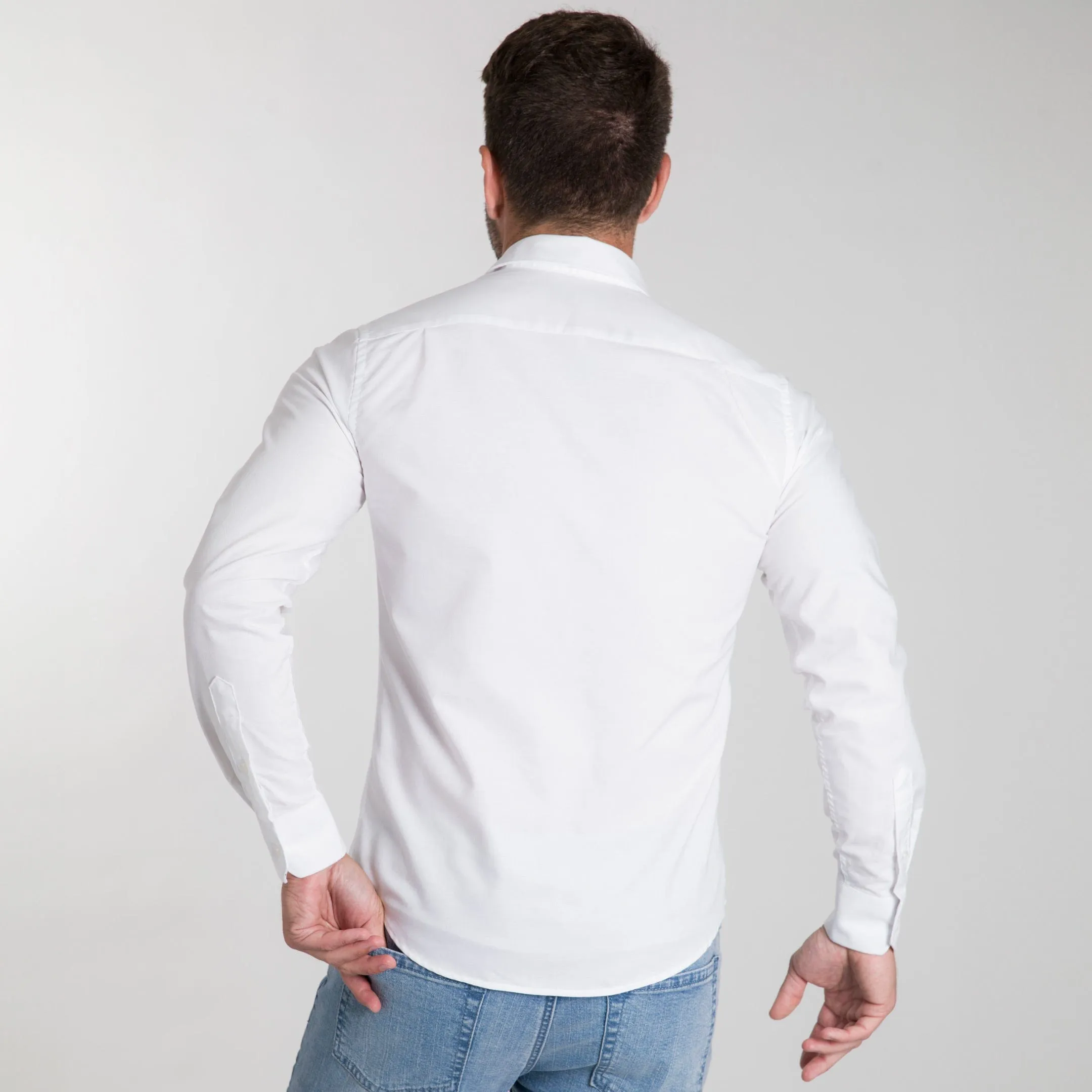 White Oxford Wrinkle Free Shirt