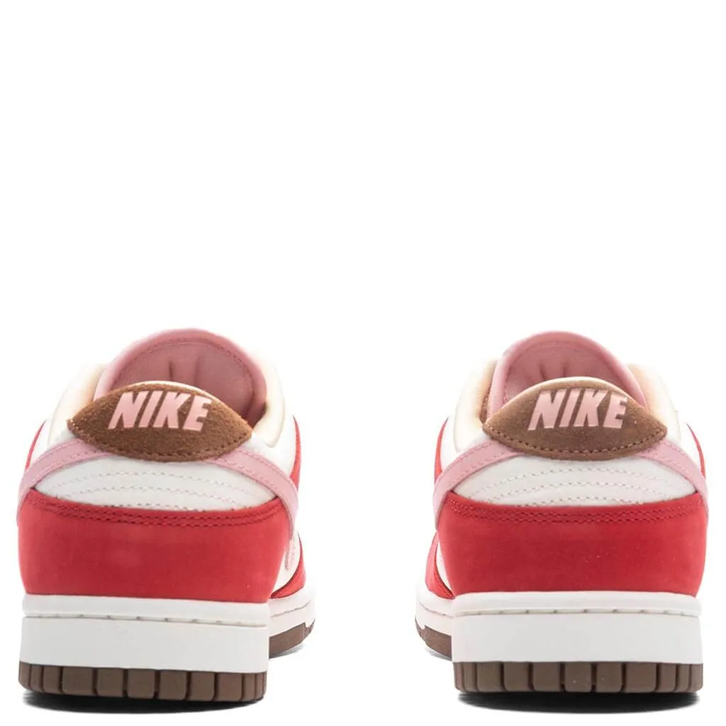 Women's Dunk Low PRM 'Bacon' - Sport Red/Sheen/Sail