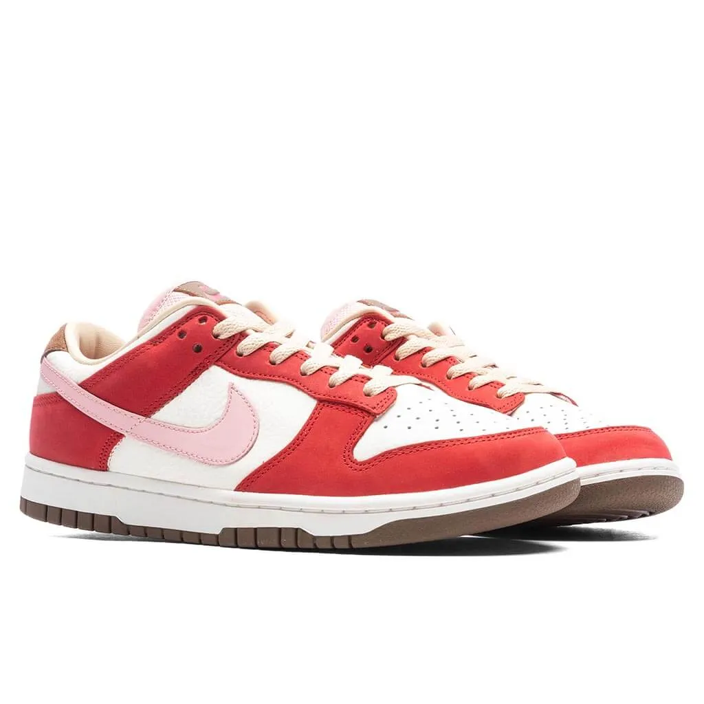 Women's Dunk Low PRM 'Bacon' - Sport Red/Sheen/Sail