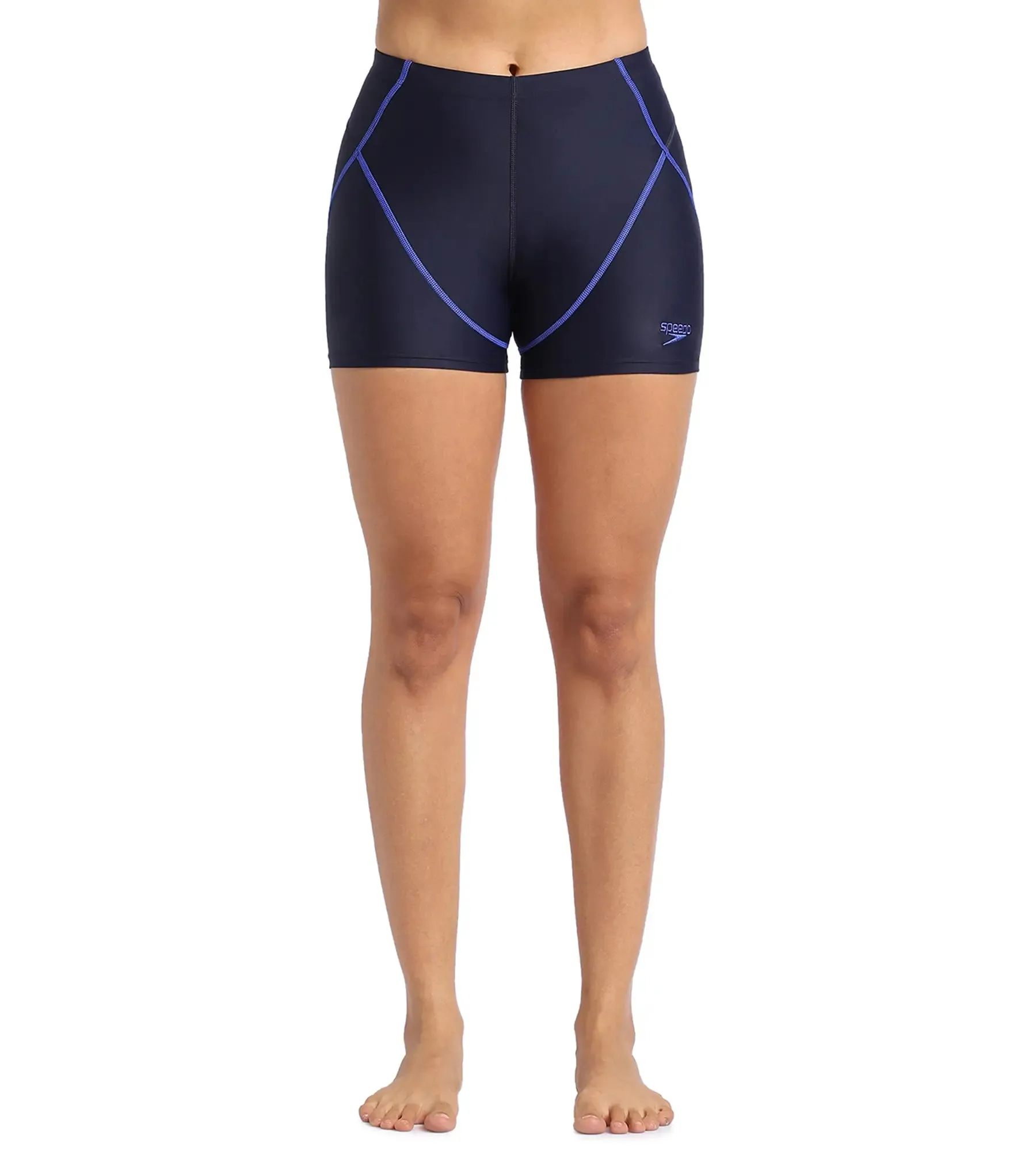 Women's Endurance Sport Shorts - True Navy & True Cobalt